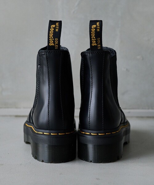 Dr. Martens 新品箱付き厚底サイドゴアブーツ Dr.Martens（ドクターマーチン） ショートブーツ 6 ブラック