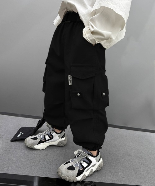 aimoha（アイモハ） パンツ 「aimoha KIDS」サイドポケットジョガー