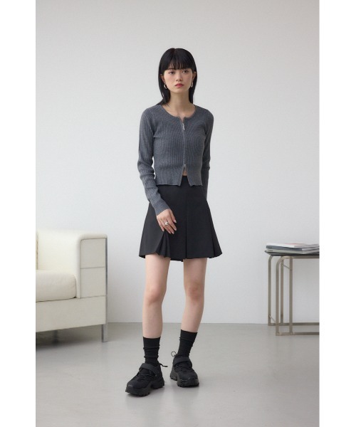 AZUL BY MOUSSY スカート プリーツミニスカートパンツ