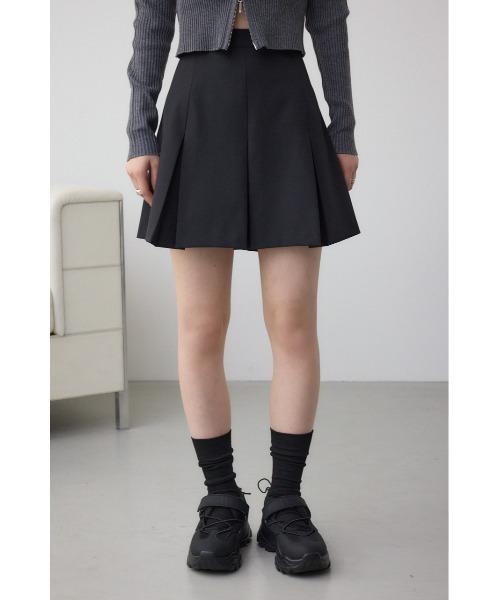 MOUSSY プリーツスカート AZUL BY MOUSSY | プリーツミニスカートパンツ (スカート(ミニ