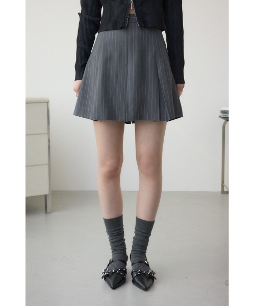 AZUL BY MOUSSY スカート プリーツミニスカートパンツ