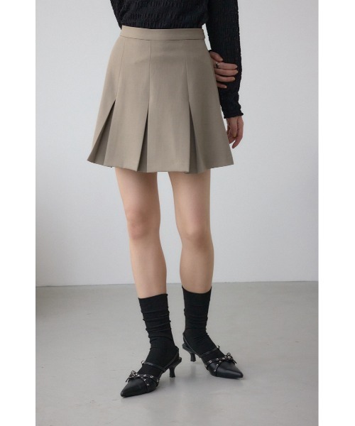 solni 新品未使用タグ付き‼️プリーツスカートパンツ Sサイズ AZUL BY MOUSSY スカート プリーツミニスカートパンツ
