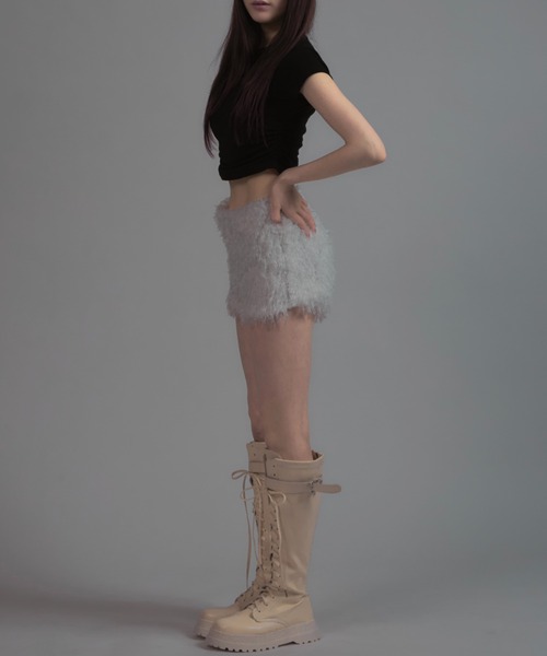 tinkerend（ティンカーエンド） スウェットパンツ ジャージ Fur Shorts