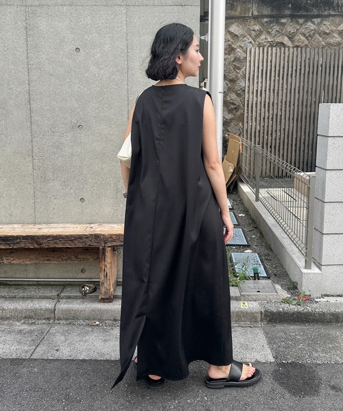 も(プロフィール必ず一読下さい)ノースリーブ タック 膝丈ワンピース 1264735_h1_401.jpg?im=Resize=(