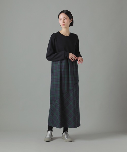 ZUCCa(ズッカ) ワンピース チェックドッキング / ワンピース ZUCCa(ズッカ) ワンピース チェックドッキング / ワンピース