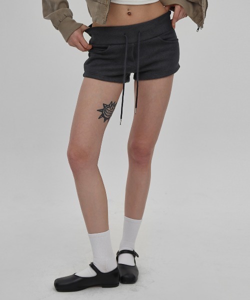 激安人気新品 BLACKUP パンツ 「MADE」 マルンディマイクロショートパンツ パンツ