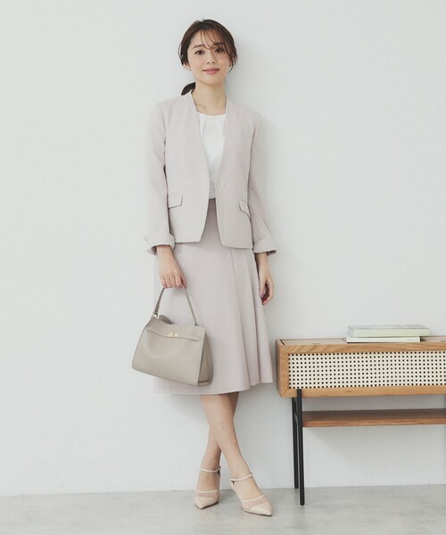 ブラウス シャツ パール付きカットソードッキングブラウス レディース natural couture シャツ ブラウス パール付きタックスリーブ
