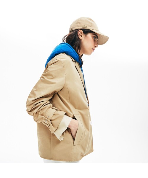 「LACOSTE L!VE」 ジャケット 38 ベージュ レディース_画像5