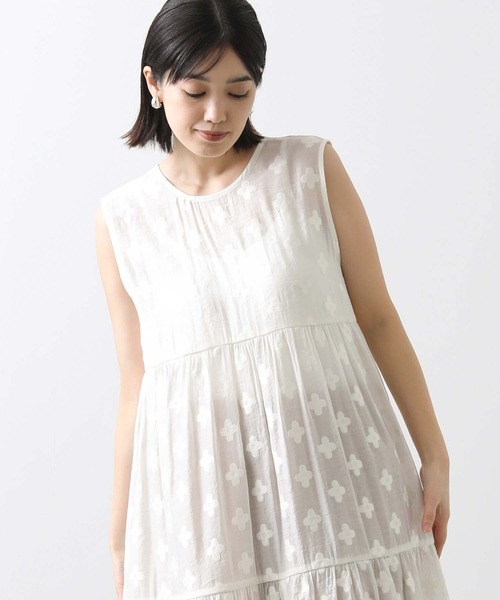ワンピース IENA TORRAZZO DONNA 2way dot tiered OP 追加》TORRAZZO DONNA/トラッゾドンナ 2way dot tiered OP 6244