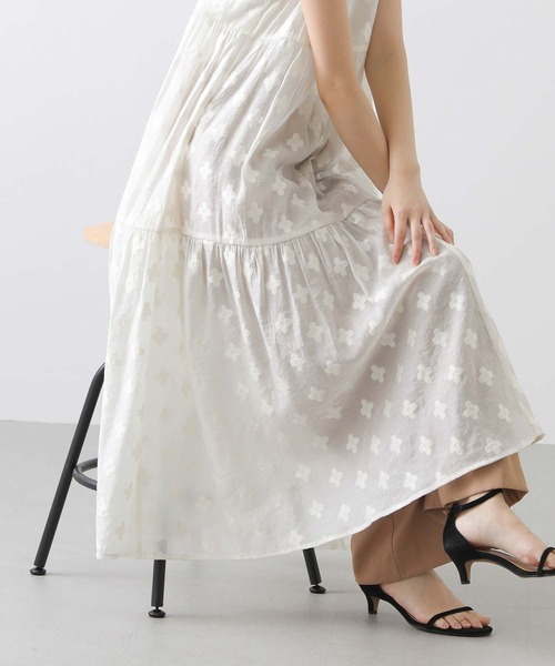 ワンピース IENA TORRAZZO DONNA 2way dot tiered OP 追加》TORRAZZO DONNA/トラッゾドンナ 2way dot tiered OP 6244