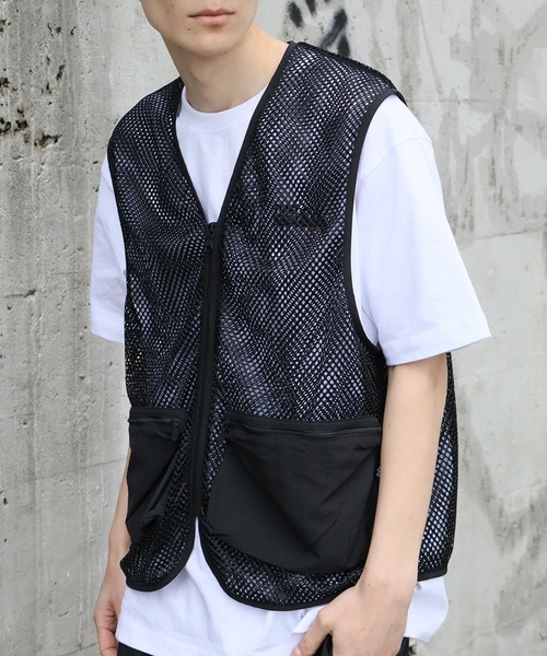 pelleq メッシュベスト 5058add0e8a67689653b3b88292082