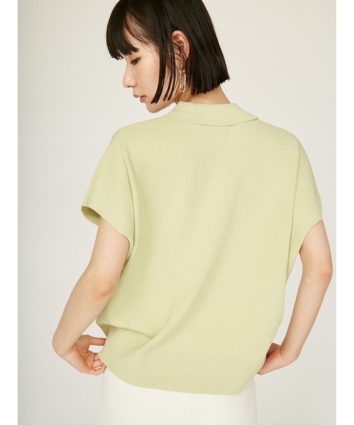 tシャツ ニットポロトップス EM25s082「EIGHTHMONTH」 レディース emmi ニット セーター ニットポロトップス レディース