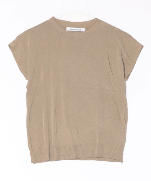 BLANC FICELLE ニット セーター 薄手 サマーニット レディース