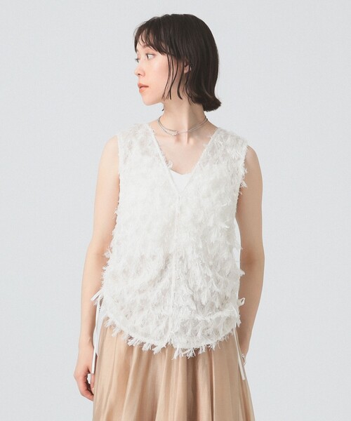 Ray BEAMS / フリンジ 2Way ノースリーブ トップス 楽天市場】【SALE／30%OFF】Ray BEAMS / フリンジ 2Way