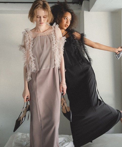 et.UNiVER ドレス Frill big shiape setup : ZOZOTOWN Yahoo!店 - 通販