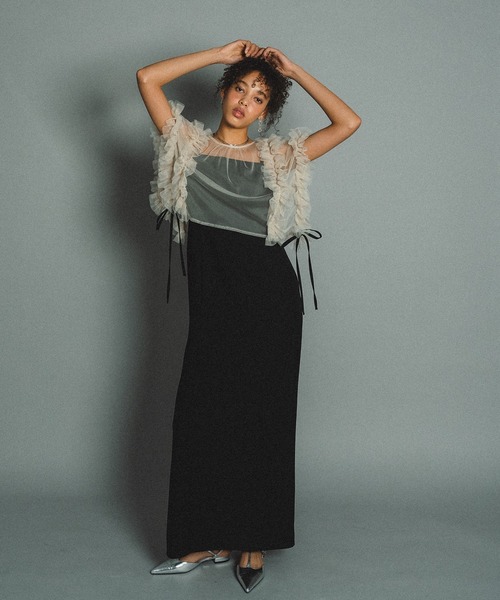 et.UNiVER ドレス Frill big shiape setup : ZOZOTOWN Yahoo!店 - 通販