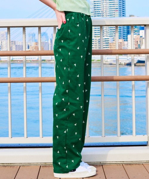 LOB パンツ ロブスター総柄パンツ レディース : ZOZOTOWN Yahoo!店