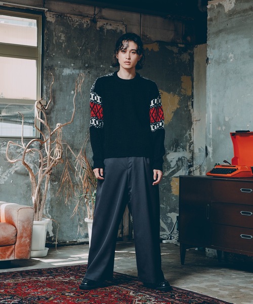 Dulcamara（ドゥルカマラ） スラックス よそいきアジャストワイドPT