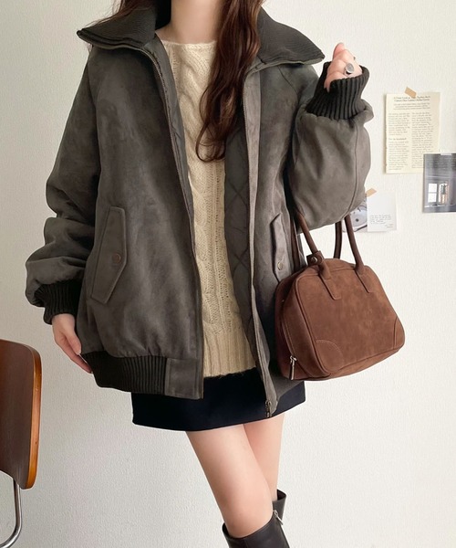 Java ブルゾン アウター 「JaVaジャバコラボ」甘辛バランスで“大人