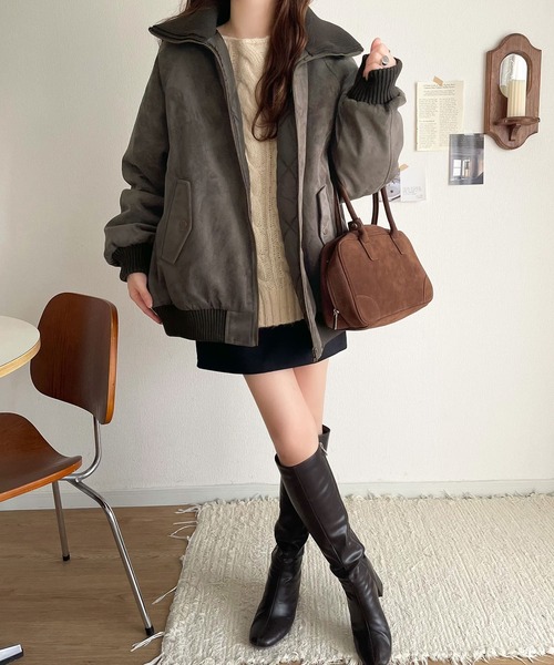 Java ブルゾン アウター 「JaVaジャバコラボ」甘辛バランスで“大人