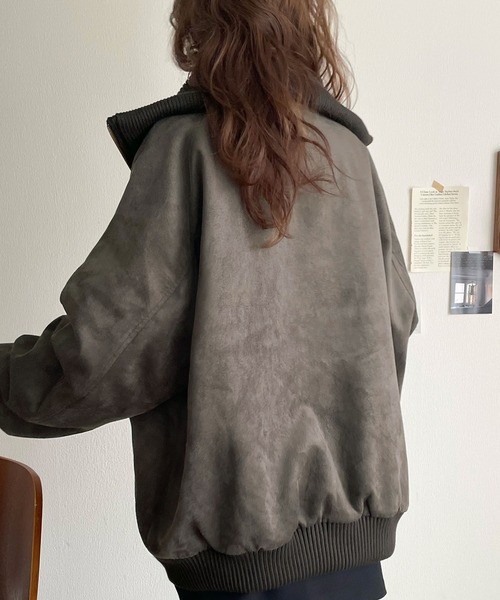 Java ブルゾン アウター 「JaVaジャバコラボ」甘辛バランスで“大人