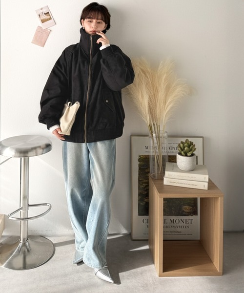 Java ブルゾン アウター 「JaVaジャバコラボ」甘辛バランスで“大人