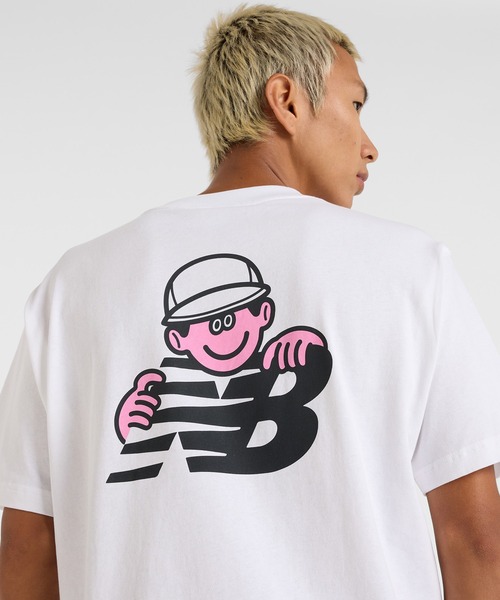 New Balance tシャツ X Face Oka Character ショートスリーブT