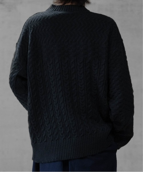 「Naive magic」 長袖ニット MEDIUM ホワイト メンズ_画像8