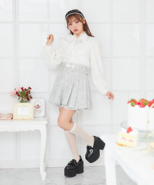 「ROJITA」 キュロット FREE ブラック レディース_画像4