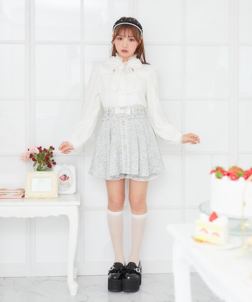 「ROJITA」 キュロット FREE ブラック レディース_画像6