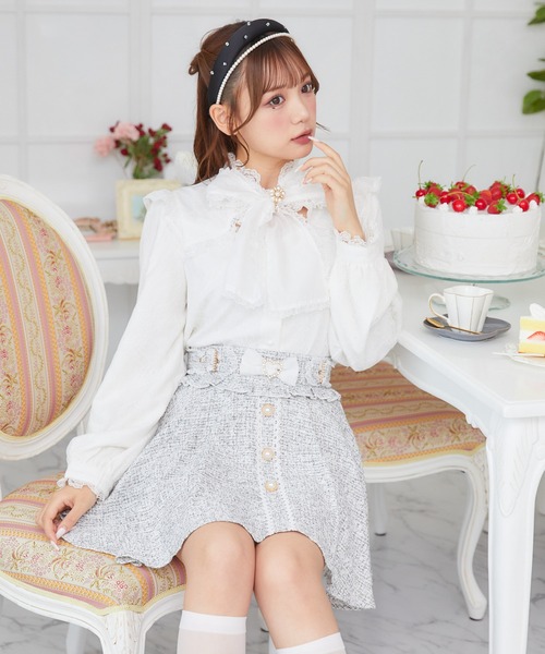 「ROJITA」 キュロット FREE ブラック レディース_画像9