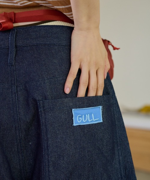 common gull products. パンツ 半分こジョーツ レディース