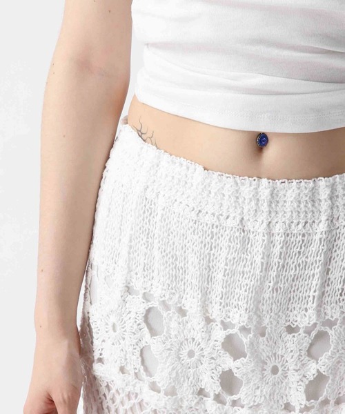 FOREVER21 スカート 「2025SS」かぎ針ロングスカート : ZOZOTOWN