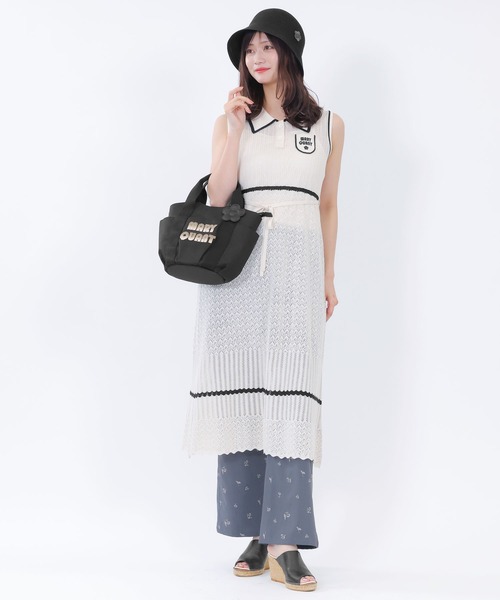 すぐ届く MARY QUANT* グラデーションロゴ刺繍 トート MARY QUANT ONLINE SHOP｜マリークヮントオンラインショップ