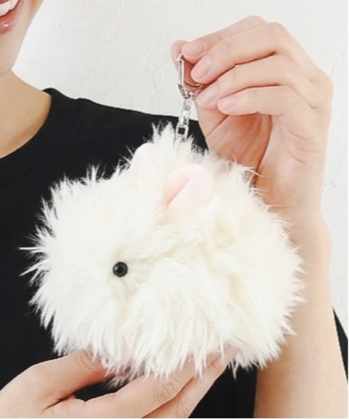 Per sist ence（パーシエンス） チャーム うさぎモチーフモフモフキー