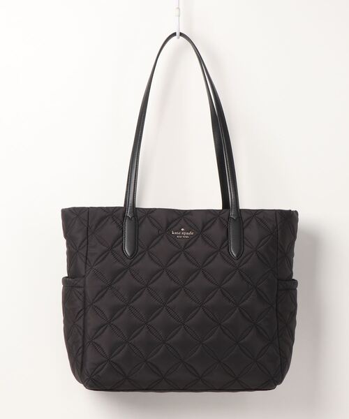 kate spade ブラック トートバッグ Kate Spade Hudson Large Work Tote Handbag – ShopCGX