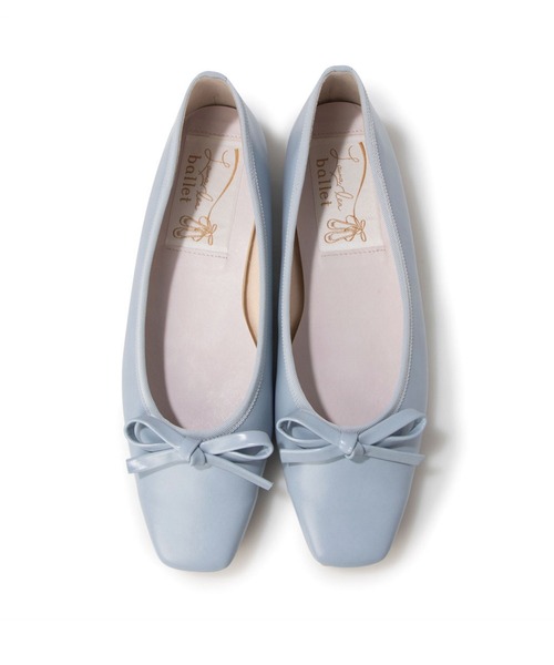 「Launa lea ballet」 バレエシューズ 21.5cm シルバー レディース
