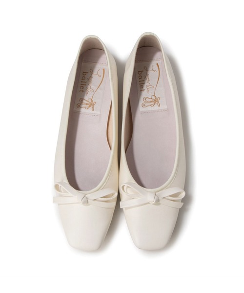 「Launa lea ballet」 バレエシューズ 21.5cm シルバー レディース