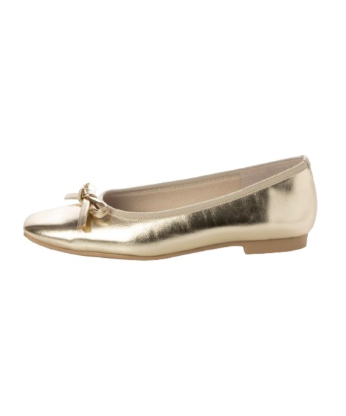 「Launa lea ballet」 バレエシューズ 21.5cm シルバー レディース