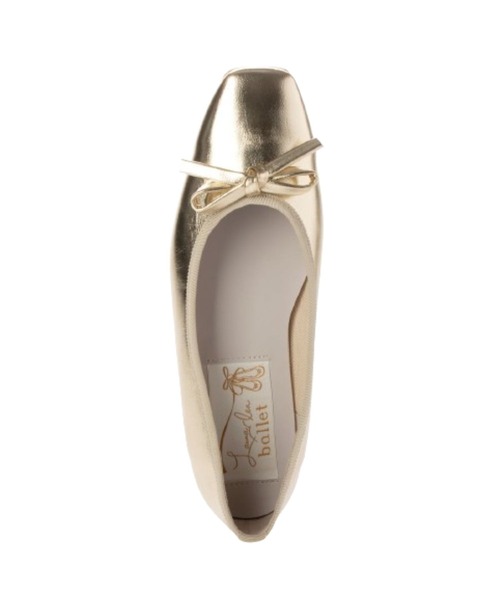 「Launa lea ballet」 バレエシューズ 21.5cm シルバー レディース