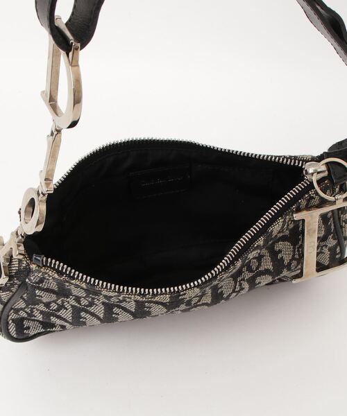 Christian Dior トロッター柄ショルダーレザー CHRISTIAN DIOR クリスチャンディオール トロッター柄