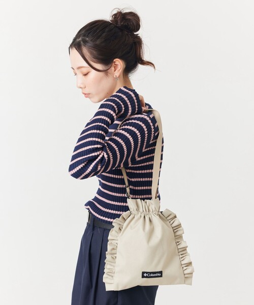 値下げ　美品　Columbia ベージュ フリークスストア 値下げ 美品 Columbia ベージュ フリークスストア - メルカリ