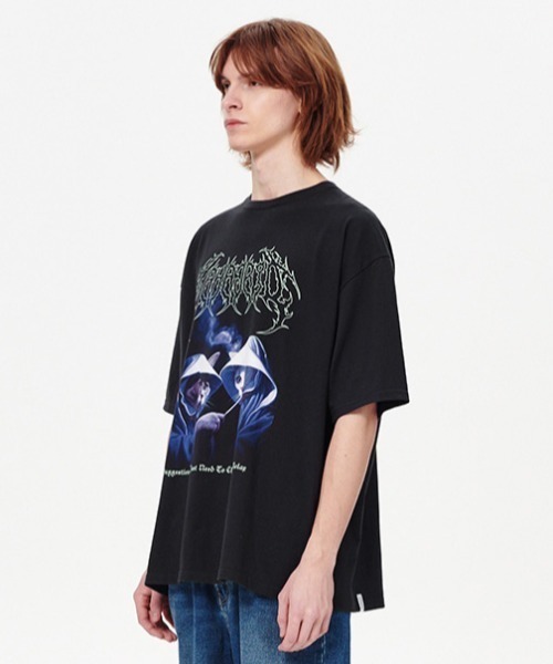 「MAHAGRID」 半袖Tシャツ M ブラック レディース