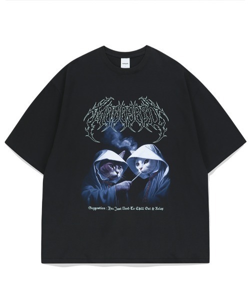 「MAHAGRID」 半袖Tシャツ M ブラック レディース