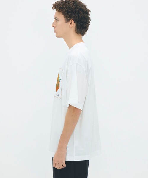 CABaN（キャバン） tシャツ スビンコットン BIRDプリントTシャツ