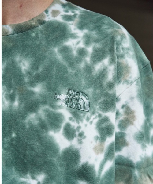 「THE NORTH FACE」 半袖Tシャツ M オリーブ メンズ