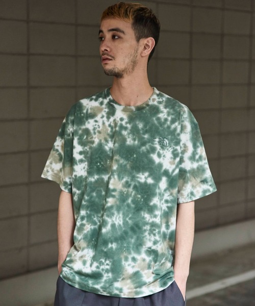 「THE NORTH FACE」 半袖Tシャツ M オリーブ メンズ