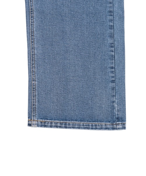 [PUNYUS] Denim брюки 3 свет индиго голубой женский 