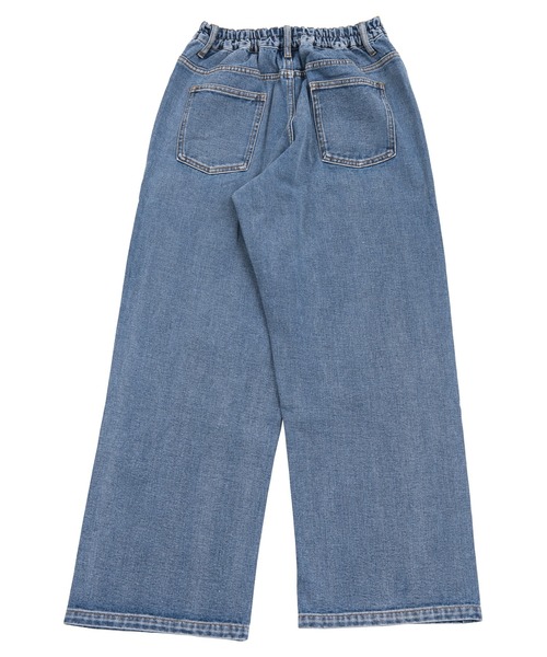 [PUNYUS] Denim брюки 3 свет индиго голубой женский 