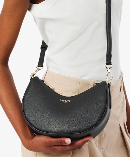ラコステ レザーショルダーバッグ LACOSTE（ラコステ） ショルダーバッグ バッグ シャンゼリゼ レザー